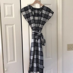 Ace & Jig S dress black/white